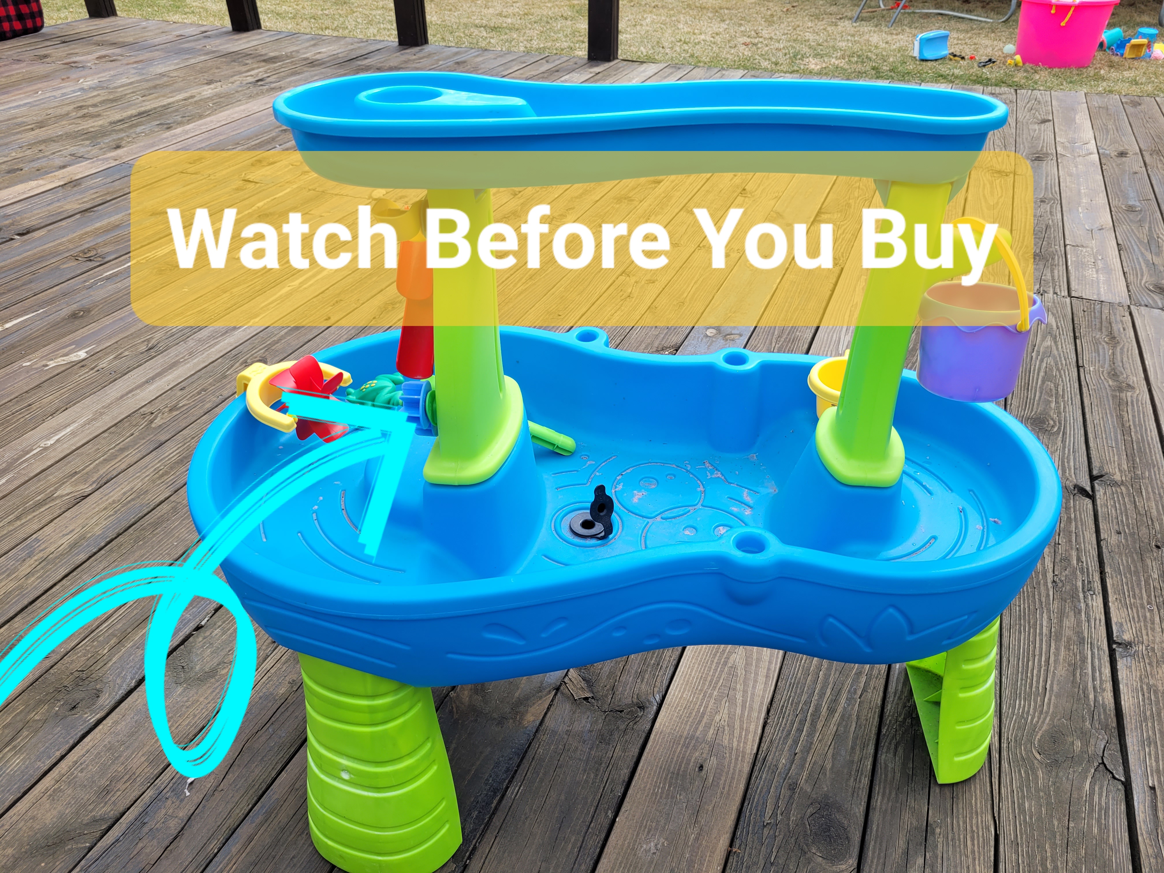 Watch Honest review of the Step2 Rain Showers Water Table on